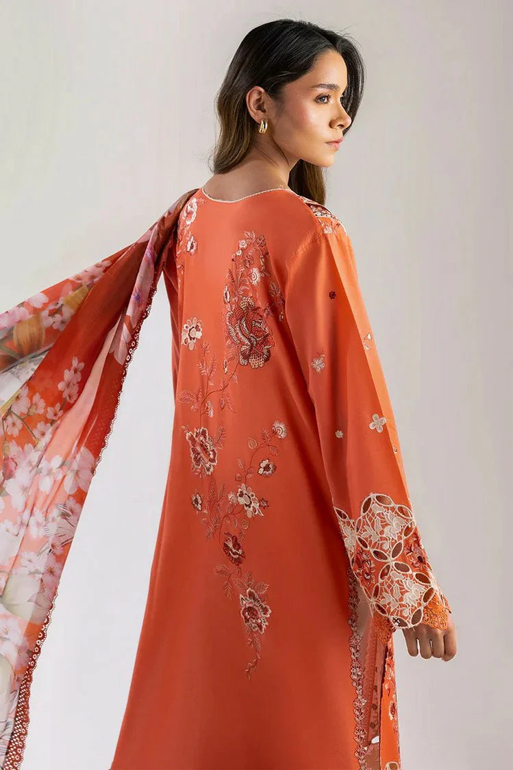 Picture of Mushq - Manaram Luxury Lawn Collection - 07 Starry Side - Unstitched - Available at Raja Sahib