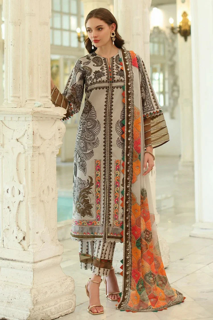 Picture of Charizma - Aniiq Embroidered Printed Lawn Collection Vol 1 - AN5-08 - Unstitched - Available at Raja Sahib