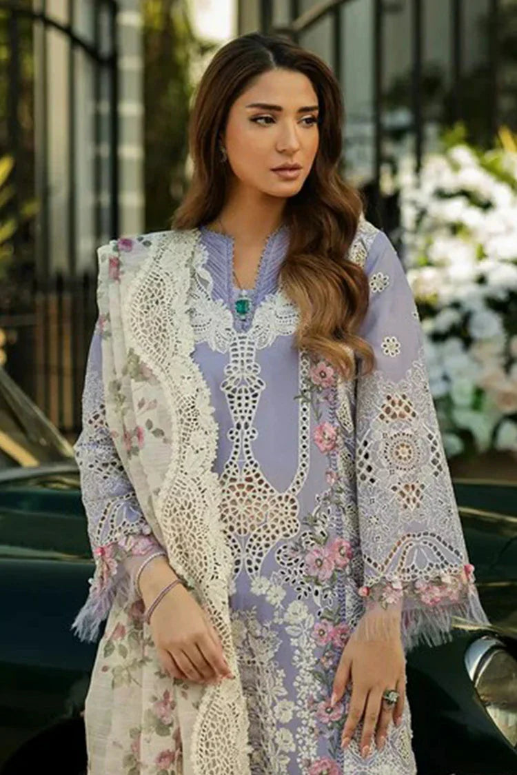 Picture of Kahf - Luxury Festive Lawn Collection - KLR-01 Maeve - Unstitched - Available at Raja Sahib