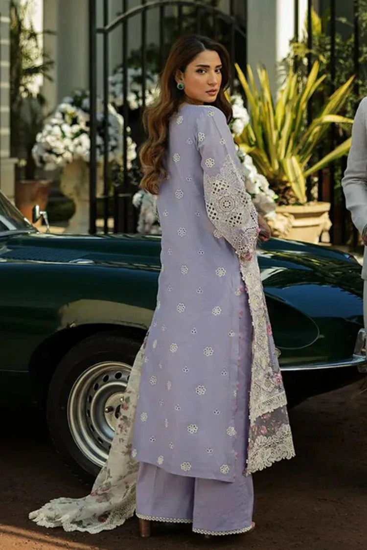 Picture of Kahf - Luxury Festive Lawn Collection - KLR-01 Maeve - Unstitched - Available at Raja Sahib