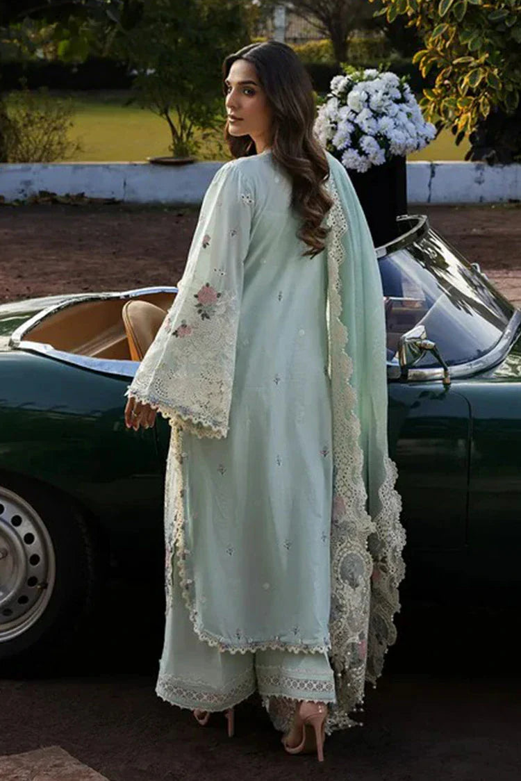 Picture of Kahf - Luxury Festive Lawn Collection - KLR-2B Garnet - Unstitched - Available at Raja Sahib