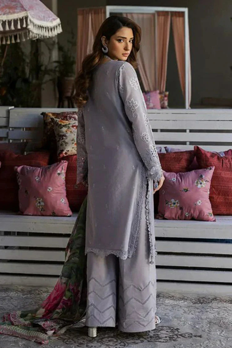 Picture of Kahf - Luxury Festive Lawn Collection - KLR-04 Lilia - Unstitched - Available at Raja Sahib