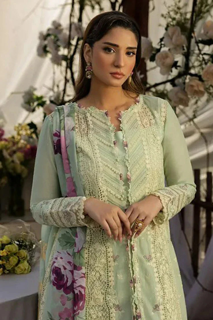 Picture of Kahf - Luxury Festive Lawn Collection - KLR-05 Nora - Unstitched - Available at Raja Sahib