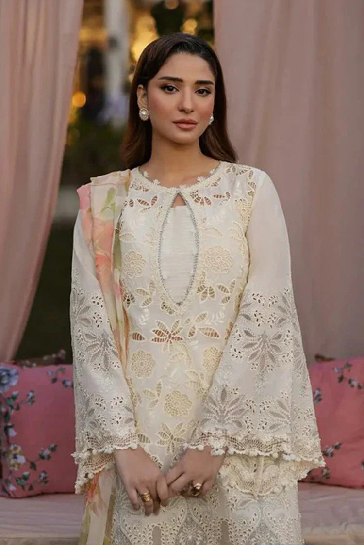 Picture of Kahf - Luxury Festive Lawn Collection - KLR-07 Miriam - Unstitched - Available at Raja Sahib