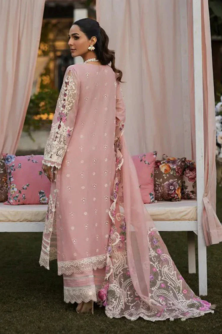 Picture of Kahf - Luxury Festive Lawn Collection - KLR-09 Bellerose - Unstitched - Available at Raja Sahib