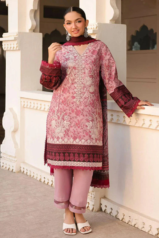 Picture of Asim Jofa - AJ Eid Essential Collection - AJUBF-37 PRINTED EMBROIDERED LAWN 3 PCS - Unstitched - Available at Raja Sahib