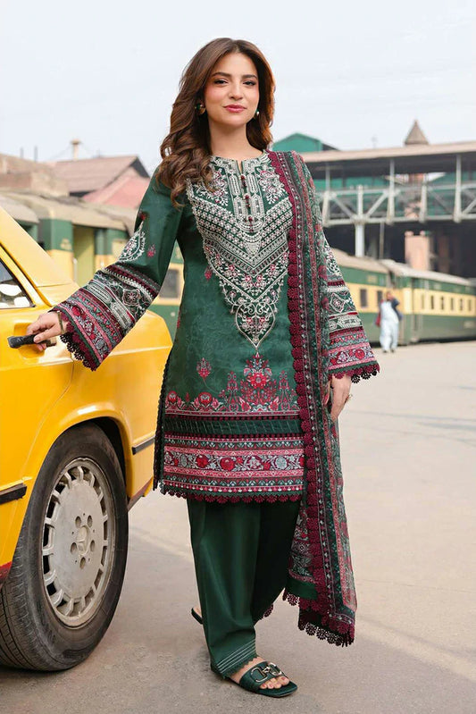 Picture of Asim Jofa - AJ Eid Essential Collection - AJUBF-41 PRINTED EMBROIDERED LAWN 3 PCS - Unstitched - Available at Raja Sahib