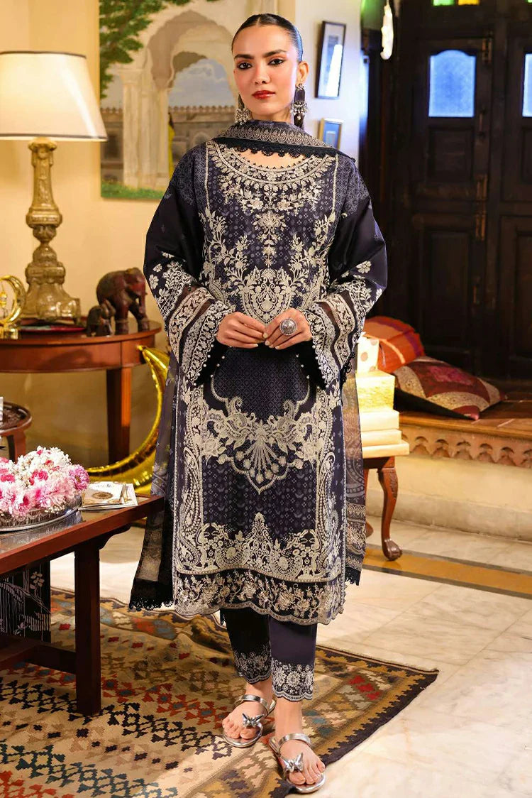 Picture of Asim Jofa - AJ Eid Essential Collection - AJUBF-42 PRINTED EMBROIDERED LAWN 3 PCS - Unstitched - Available at Raja Sahib