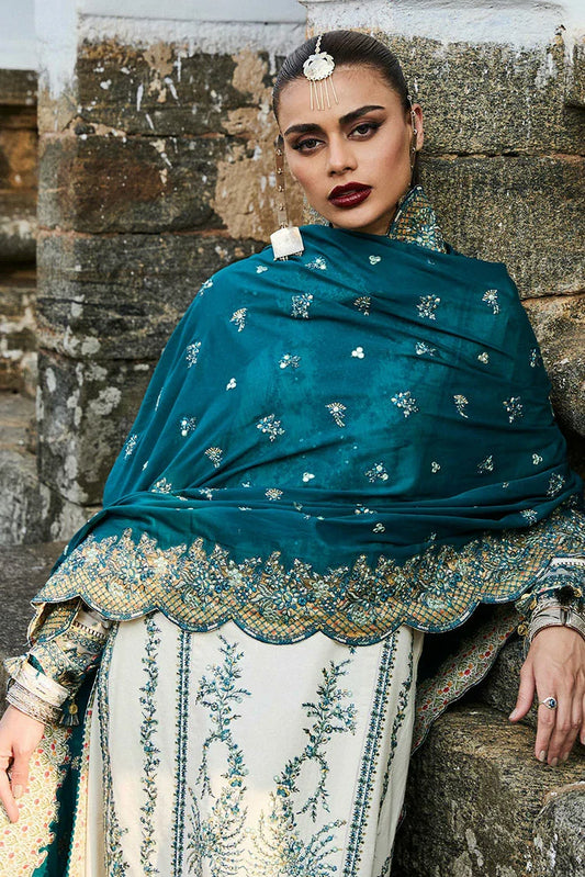 Picture of Hussain Rehar - Eid Luxury Lawn Collection - 10 Veil - Unstitched - Available at Raja Sahib
