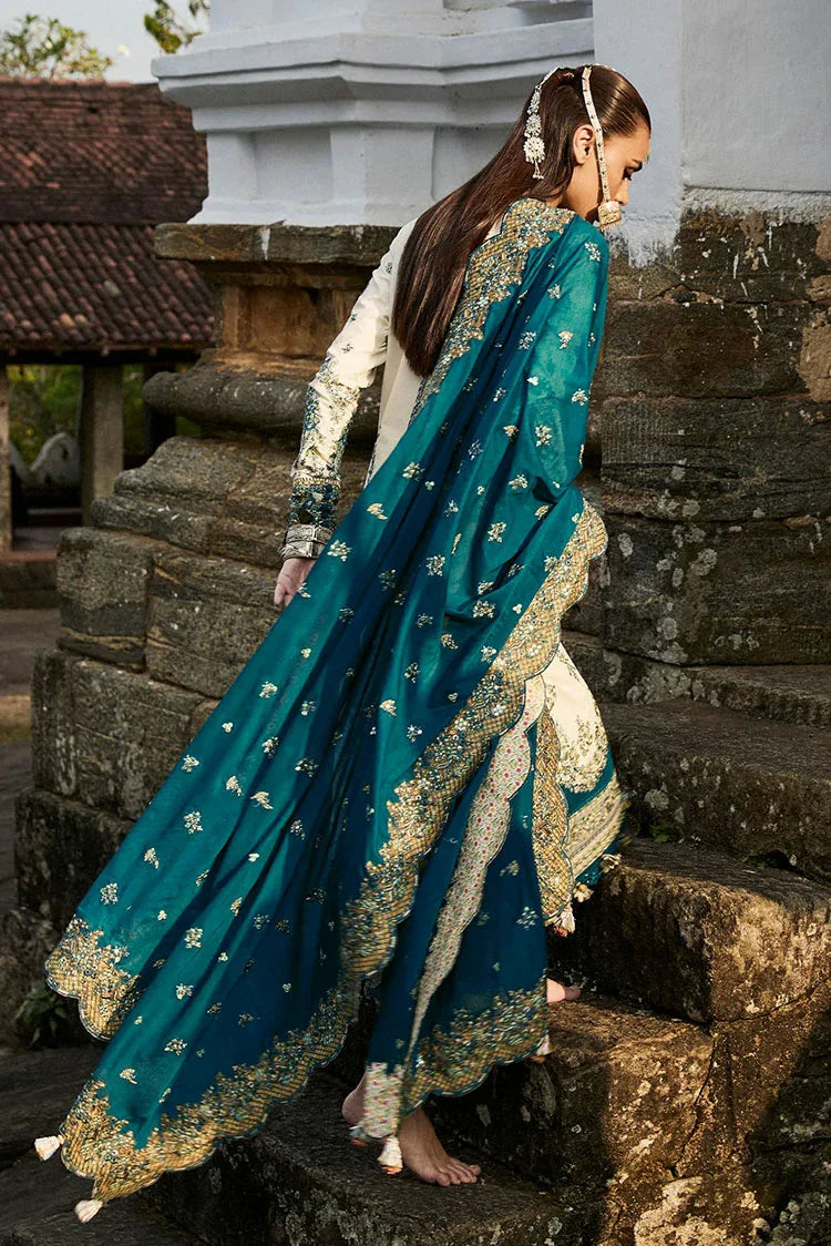 Picture of Hussain Rehar - Eid Luxury Lawn Collection - 10 Veil - Unstitched - Available at Raja Sahib