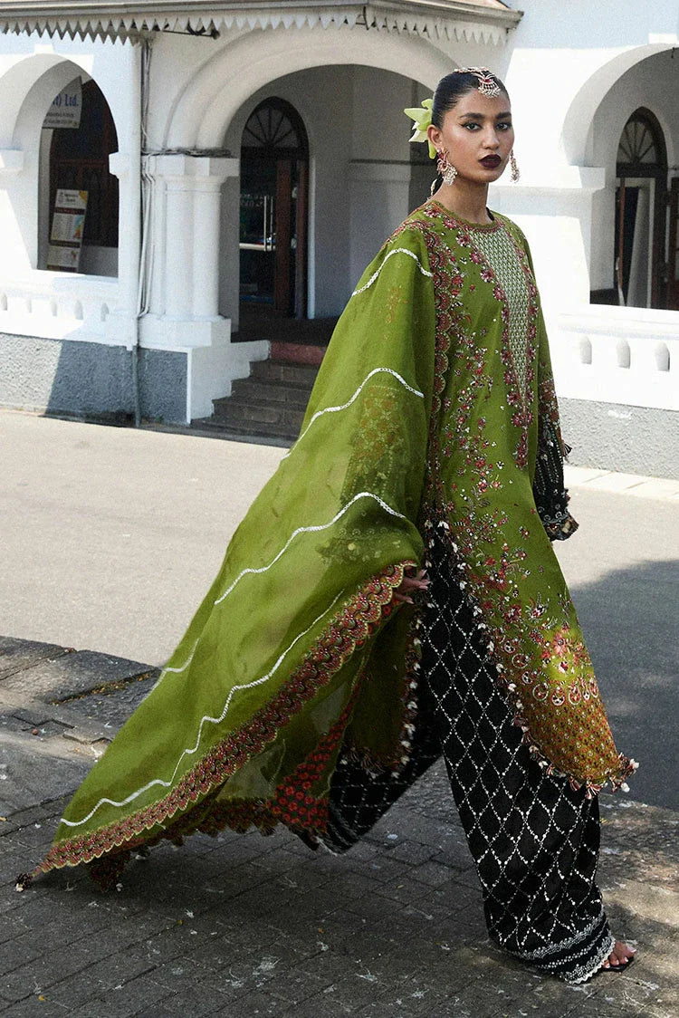 Picture of Hussain Rehar - Eid Luxury Lawn Collection - 01 Abass - Unstitched - Available at Raja Sahib