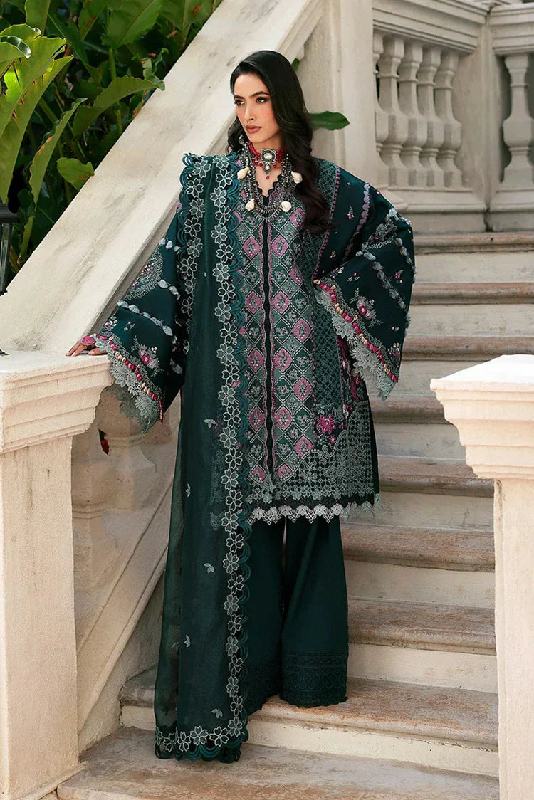 Picture of Republic Womenswear - Kalani Eid Luxury Lawn Collection - D1-B - Zehra - Unstitched - Available at Raja Sahib