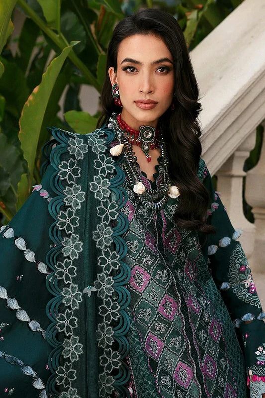Picture of Republic Womenswear - Kalani Eid Luxury Lawn Collection - D1-B - Zehra - Unstitched - Available at Raja Sahib