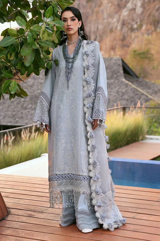 Picture of Republic Womenswear - Kalani Eid Luxury Lawn Collection - D3-B - Sitara - Unstitched - Available at Raja Sahib