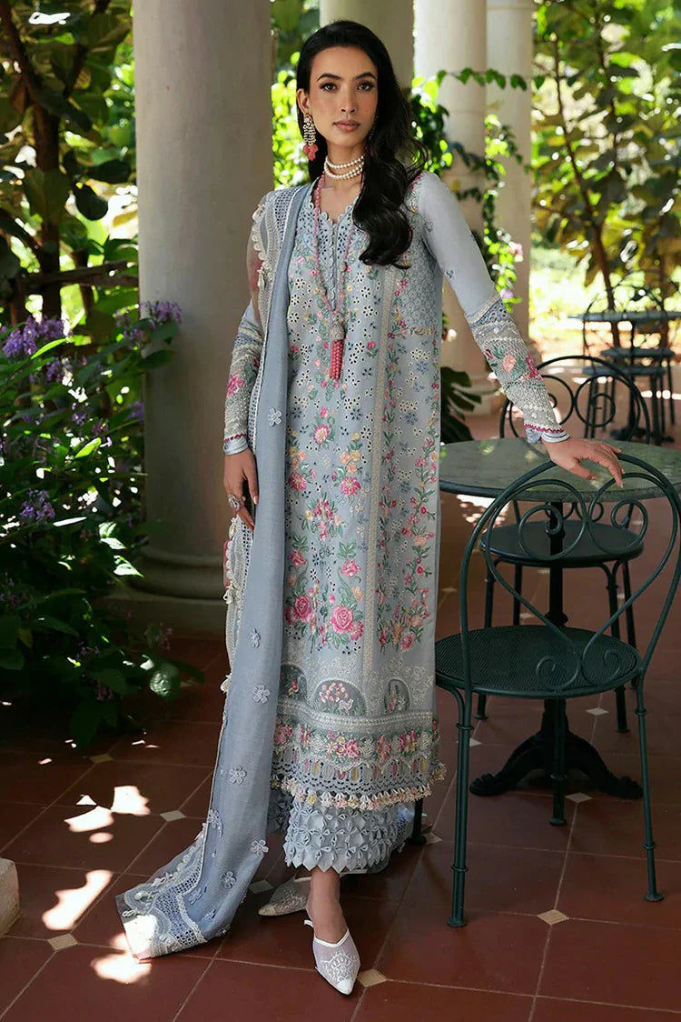 Picture of Republic Womenswear - Kalani Eid Luxury Lawn Collection - D7-B - Hoor - Unstitched - Available at Raja Sahib