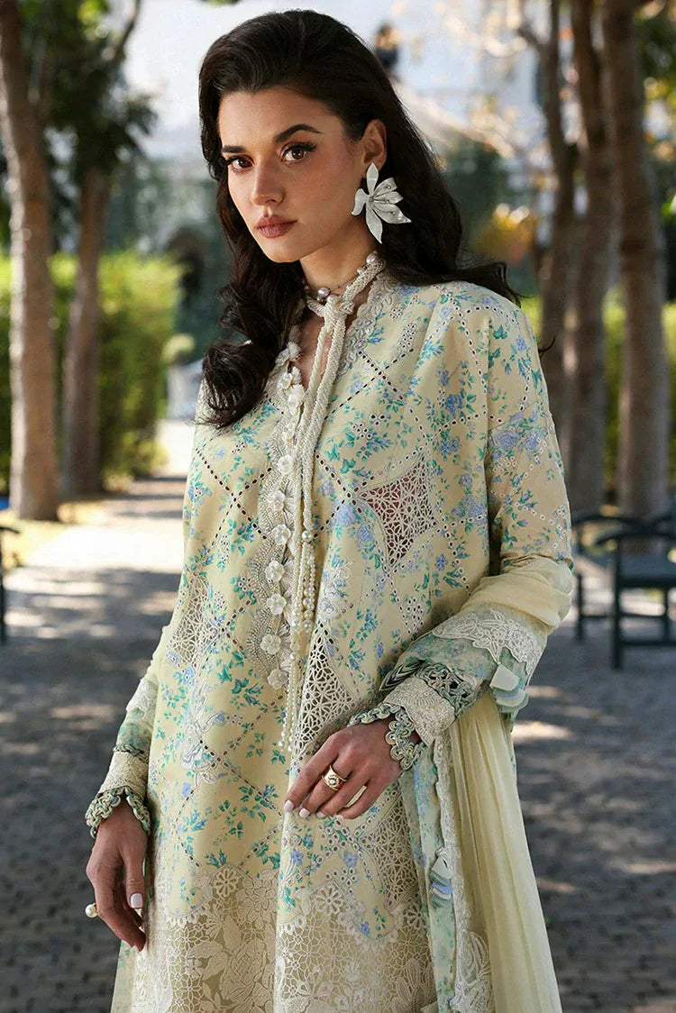 Picture of Republic Womenswear - Kalani Eid Luxury Lawn Collection - D8-A - Zuri - Unstitched - Available at Raja Sahib