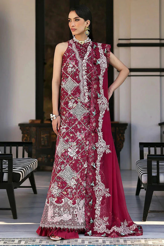 Picture of Republic Womenswear - Kalani Eid Luxury Lawn Collection - D8-B - Lyanna - Unstitched - Available at Raja Sahib