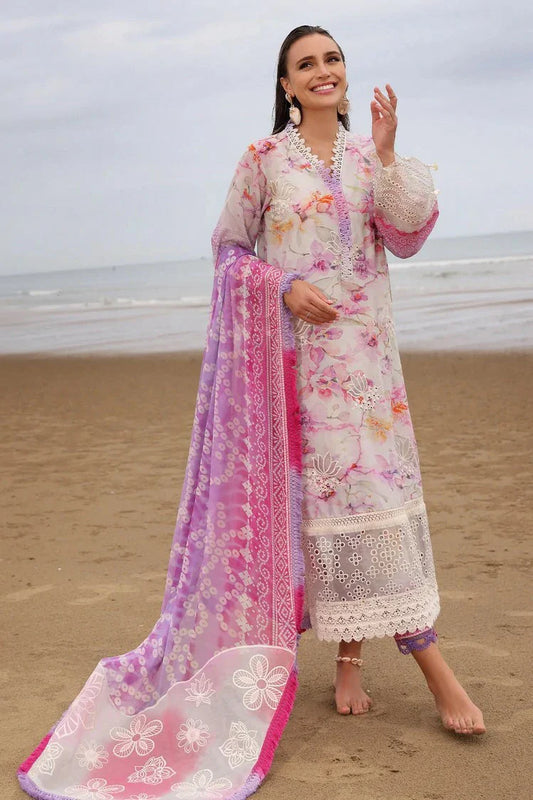 Picture of Nureh - Gardenia Embroidered Chikankari Lawn Collection Vol 2 - NSG-172 - Unstitched - Available at Raja Sahib