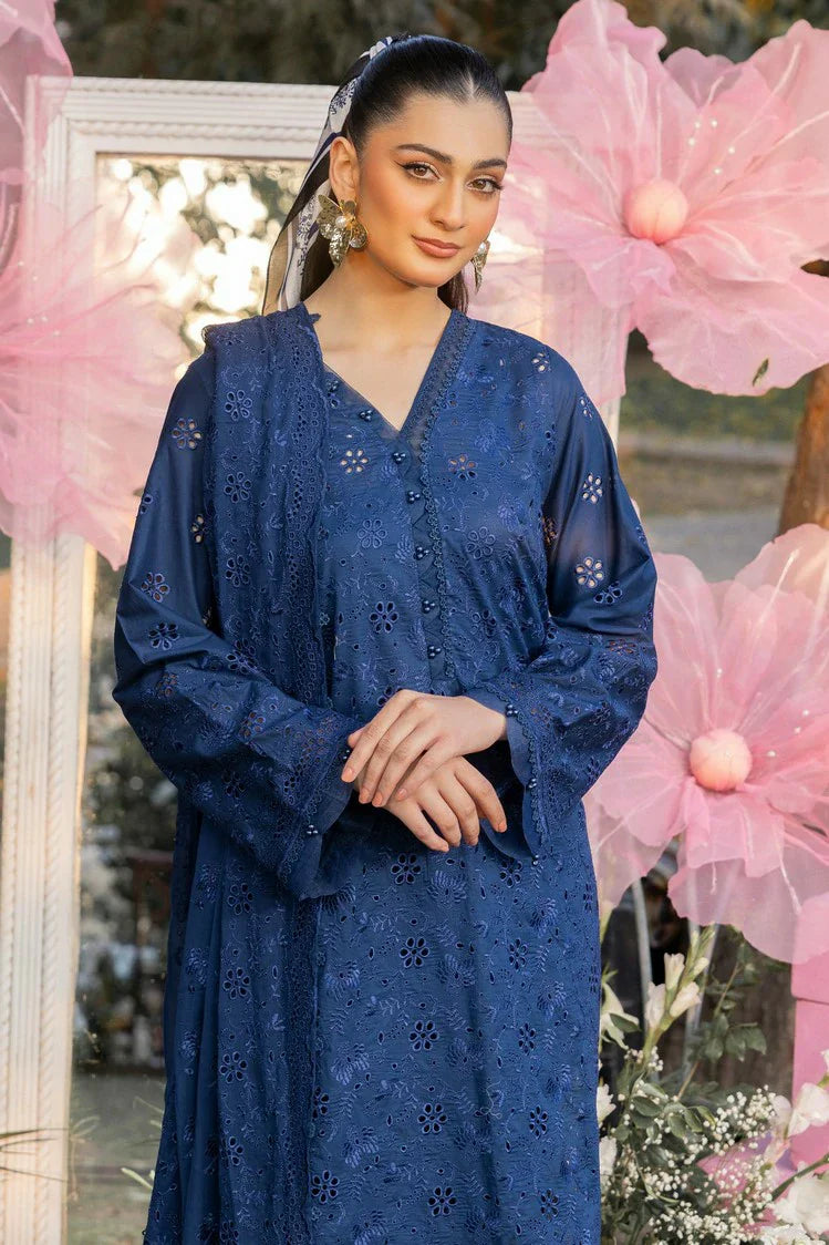 Picture of Muscari - Premium Chikankari Collection - MPS-68 - Unstitched - Available at Raja Sahib