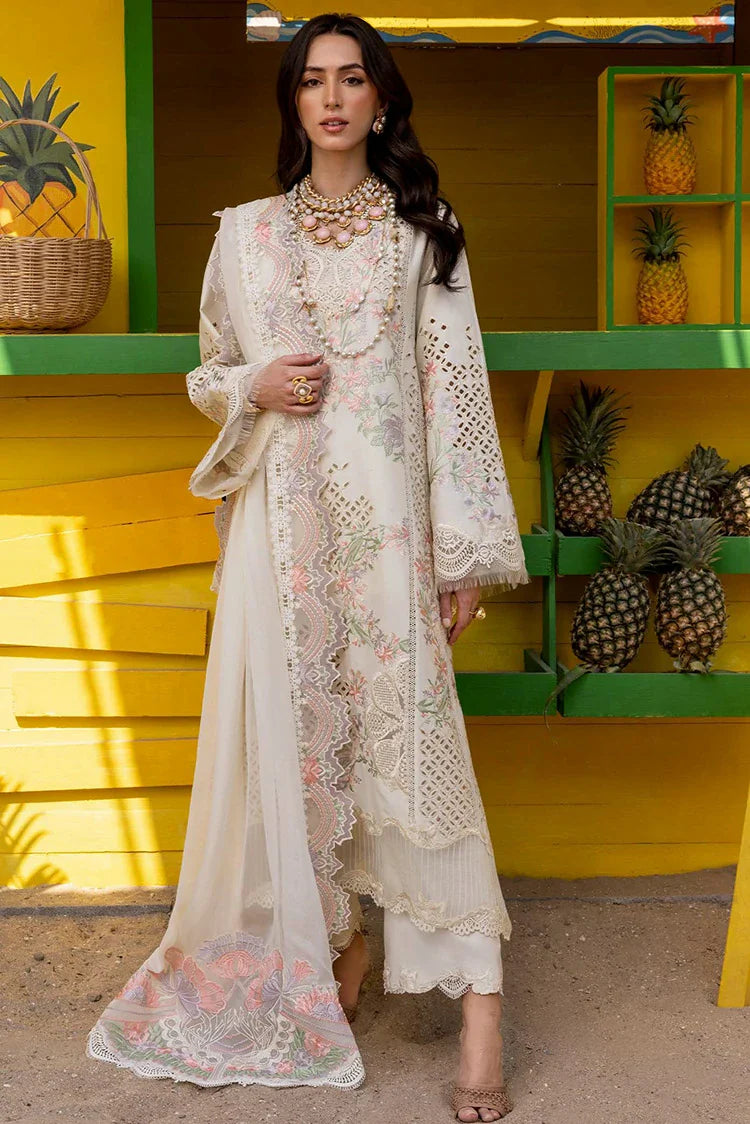 Picture of Saira Shakira - Luxury Lawn Collection - 2A DAHLIA-A - Unstitched - Available at Raja Sahib
