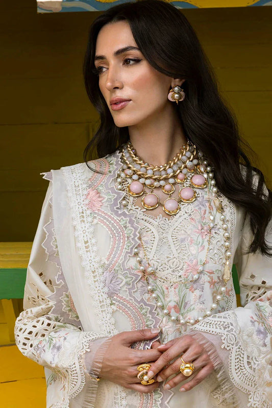Picture of Saira Shakira - Luxury Lawn Collection - 2A DAHLIA-A - Unstitched - Available at Raja Sahib