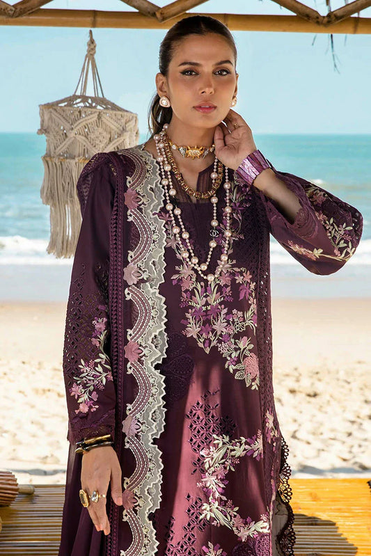 Picture of Saira Shakira - Luxury Lawn Collection - 2B DAHLIA-B - Unstitched - Available at Raja Sahib