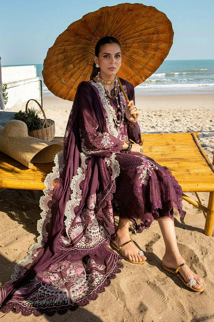 Picture of Saira Shakira - Luxury Lawn Collection - 2B DAHLIA-B - Unstitched - Available at Raja Sahib