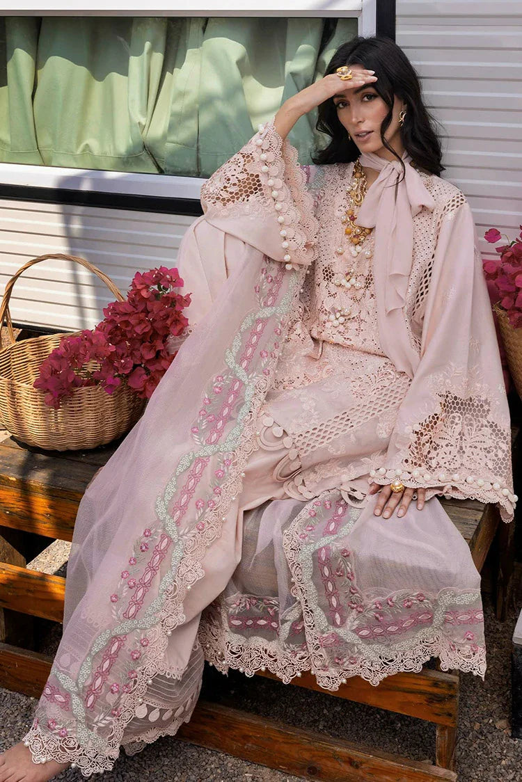 Picture of Saira Shakira - Luxury Lawn Collection - 4A LEYLA-A - Unstitched - Available at Raja Sahib