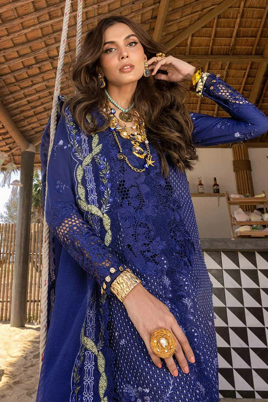 Picture of Saira Shakira - Luxury Lawn Collection - 4B LEYLA-B - Unstitched - Available at Raja Sahib
