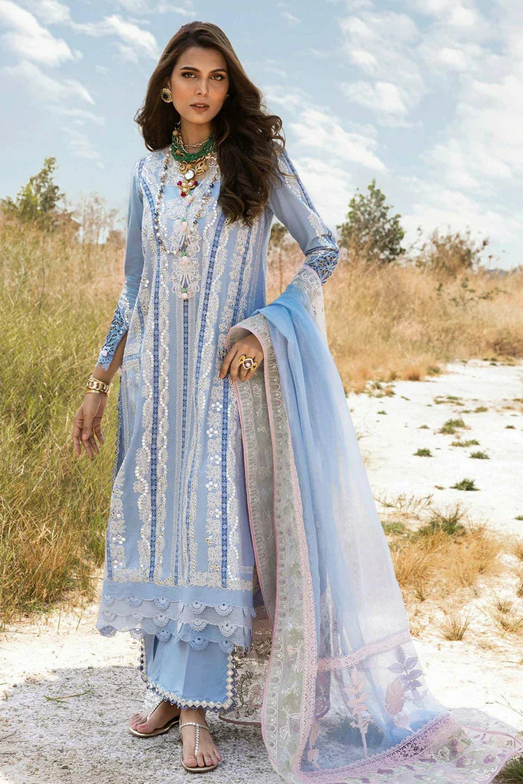 Picture of Saira Shakira - Luxury Lawn Collection - 5A NADINE-A - Unstitched - Available at Raja Sahib