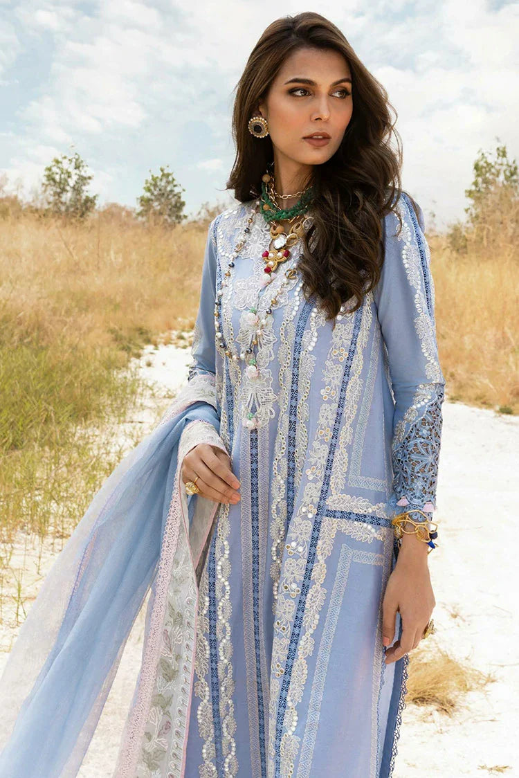 Picture of Saira Shakira - Luxury Lawn Collection - 5A NADINE-A - Unstitched - Available at Raja Sahib