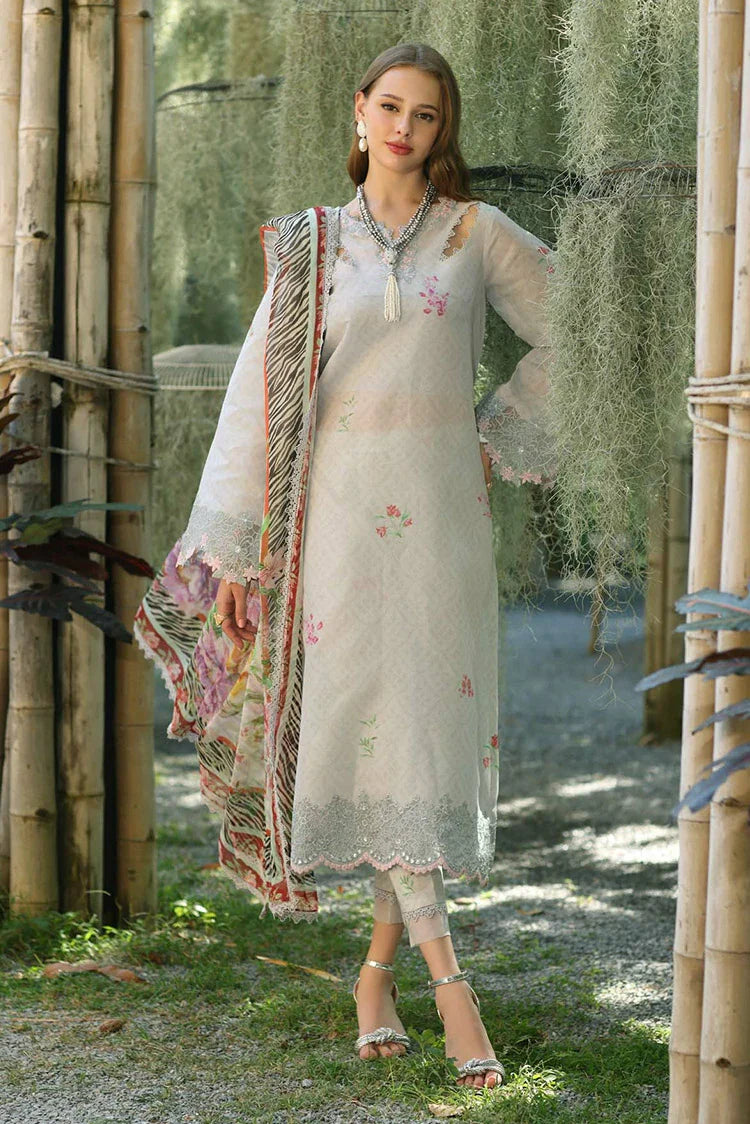 Picture of Noor by Saadia Asad - Noor Eid Luxe Printedkari Ramadan Edit - Design 10A - Unstitched - Available at Raja Sahib