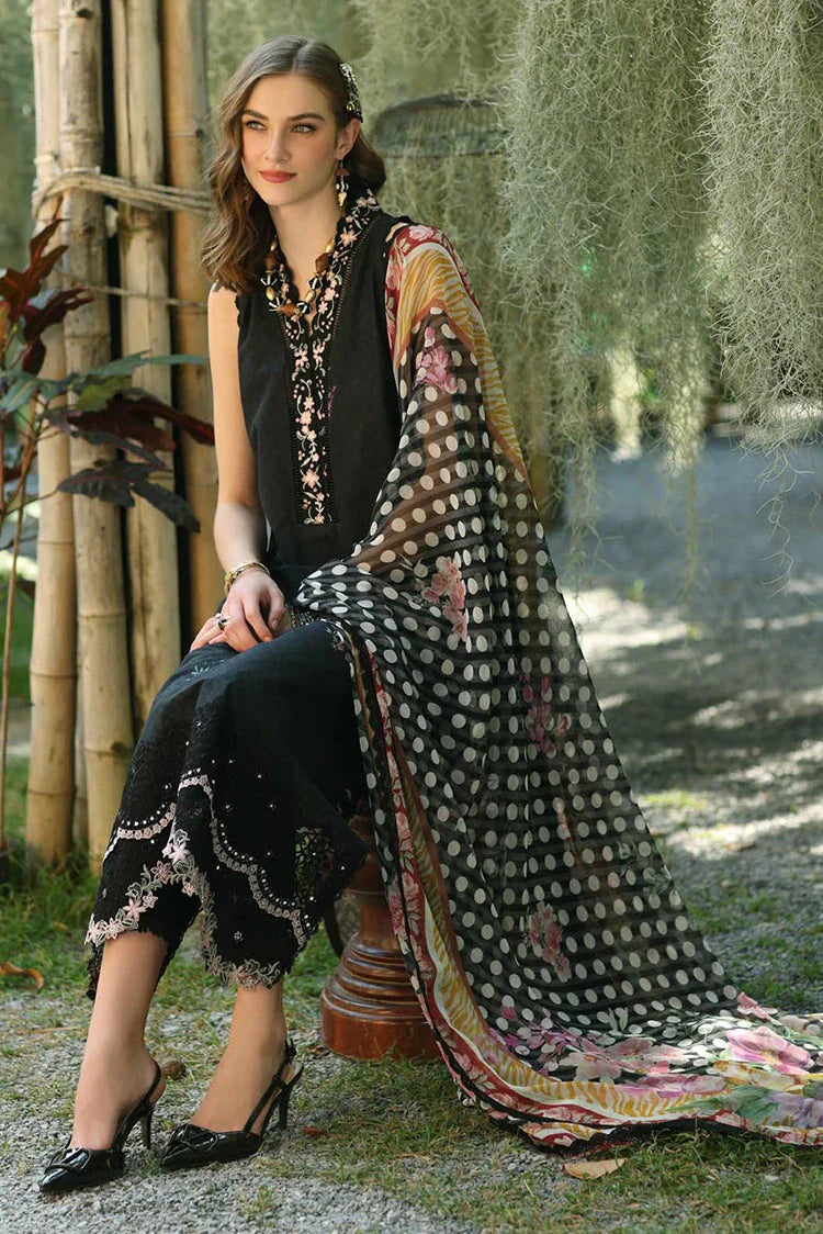 Picture of Noor by Saadia Asad - Noor Eid Luxe Printedkari Ramadan Edit - Design 10B - Unstitched - Available at Raja Sahib