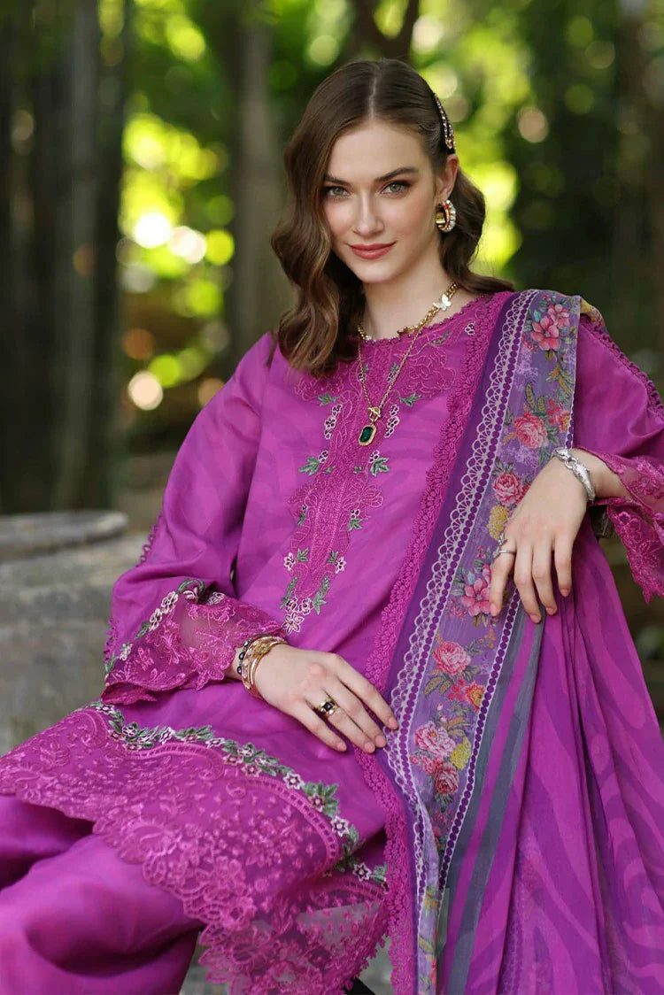 Picture of Noor by Saadia Asad - Noor Eid Luxe Printedkari Ramadan Edit - Design 1A - Unstitched - Available at Raja Sahib