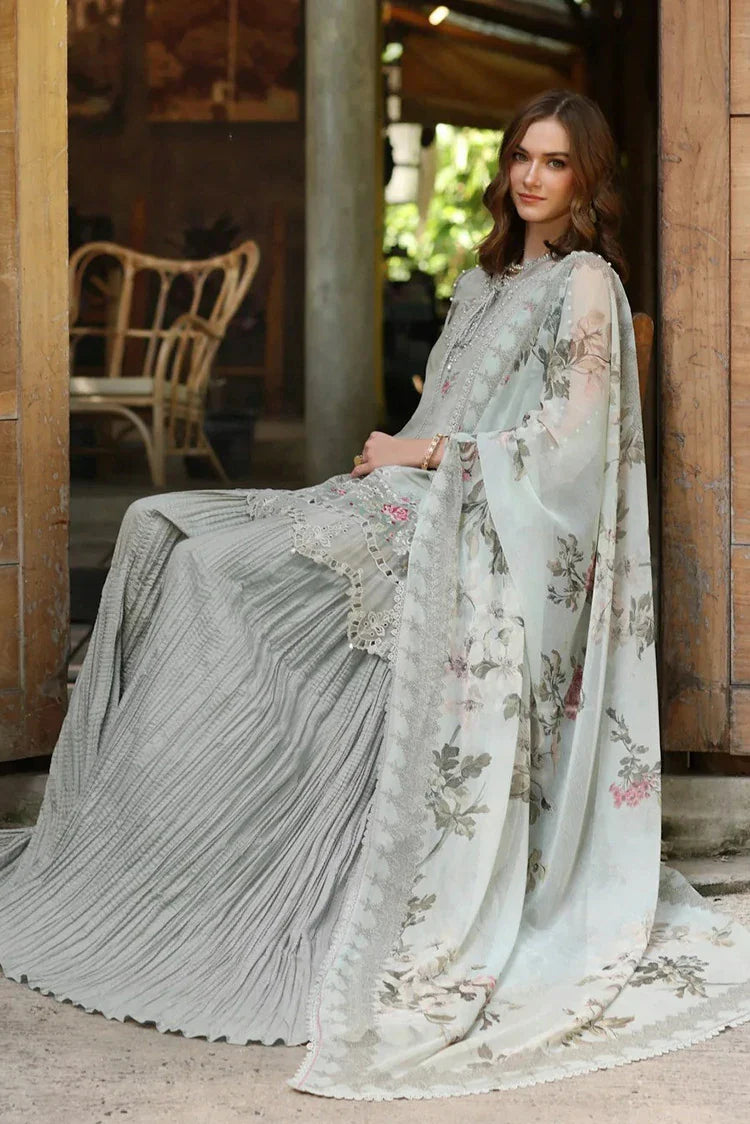 Picture of Noor by Saadia Asad - Noor Eid Luxe Printedkari Ramadan Edit - Design 2A - Unstitched - Available at Raja Sahib