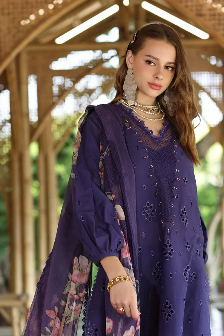 Picture of Noor by Saadia Asad - Noor Eid Luxe Printedkari Ramadan Edit - Design 7B - Unstitched - Available at Raja Sahib