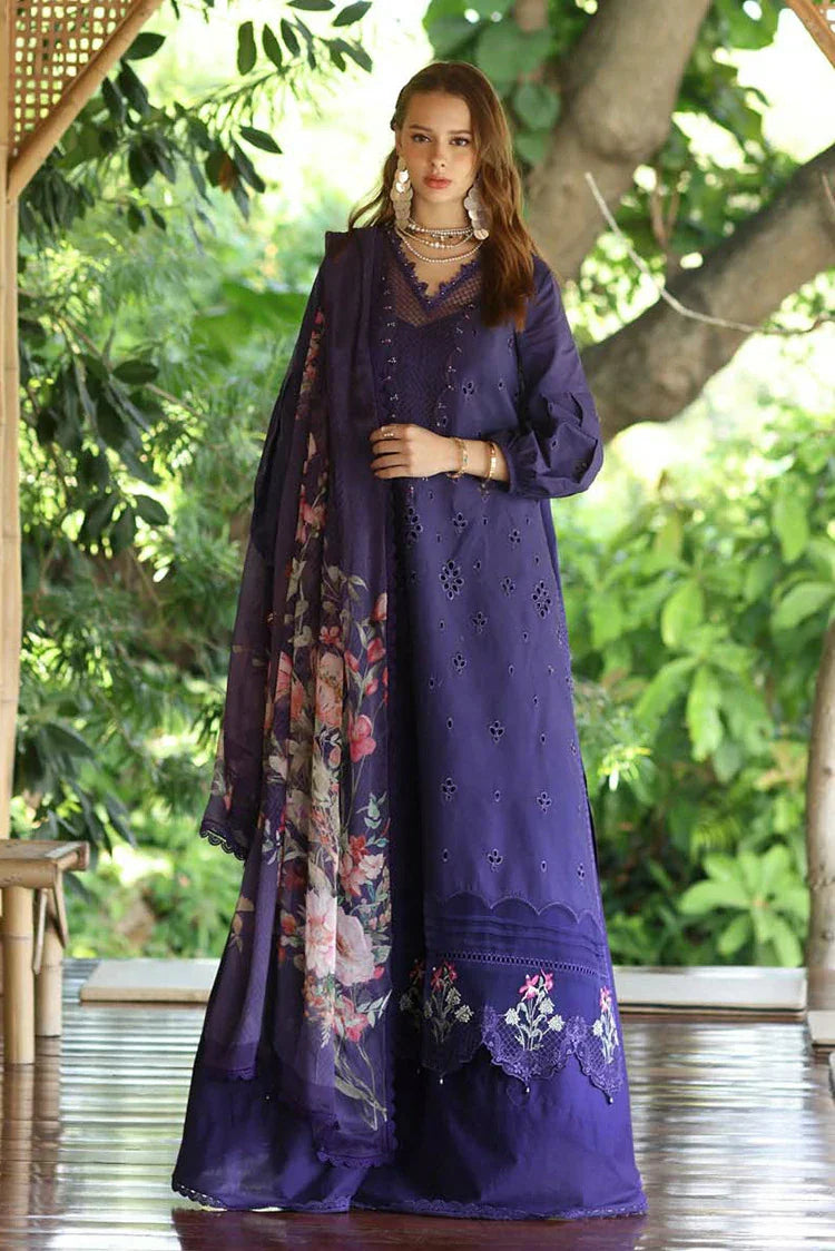 Picture of Noor by Saadia Asad - Noor Eid Luxe Printedkari Ramadan Edit - Design 7B - Unstitched - Available at Raja Sahib