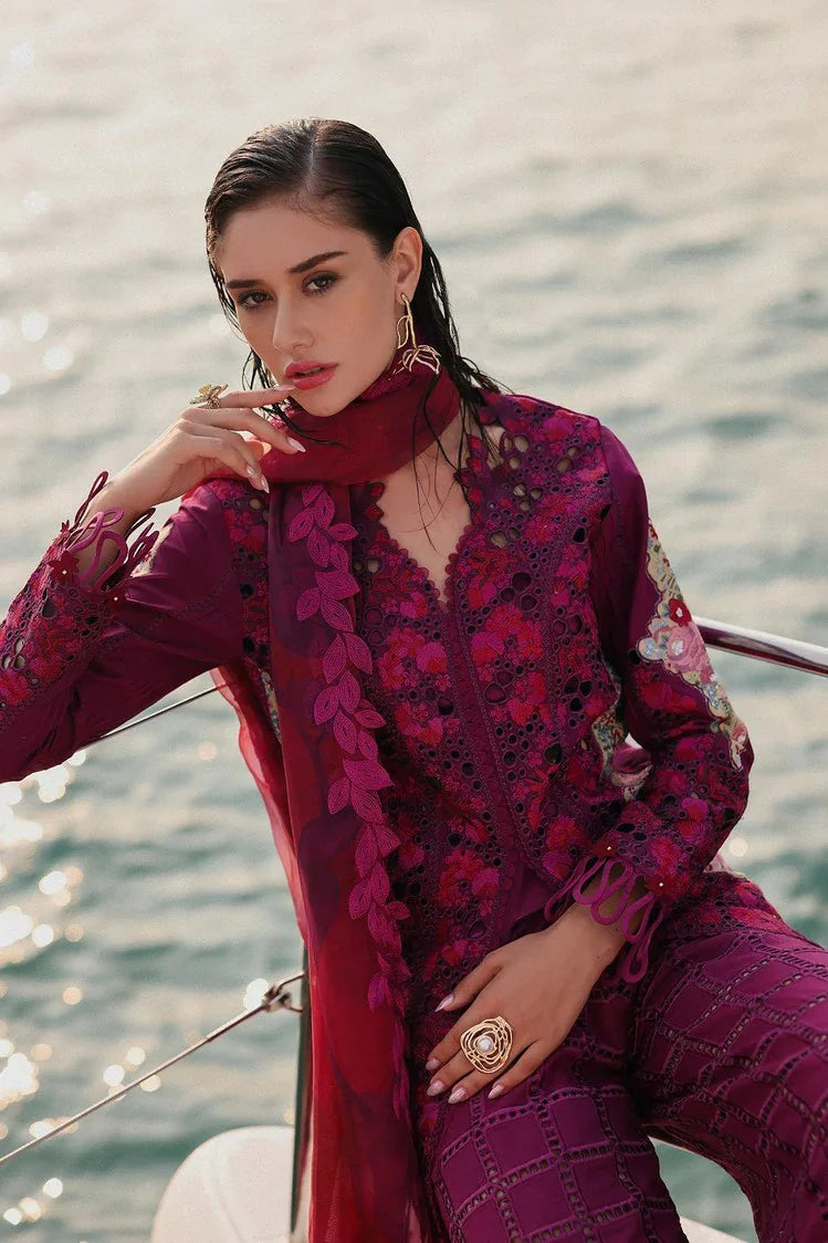 Picture of Afrozeh - Lawn Collection - D-01 Seren - Unstitched - Available at Raja Sahib