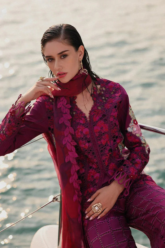 Picture of Afrozeh - Lawn Collection - D-01 Seren - Unstitched - Available at Raja Sahib