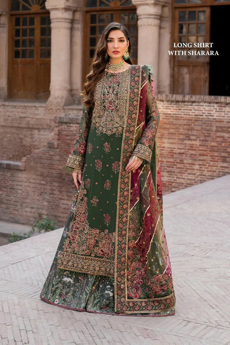 Picture of Iznik - Luxury Handwork Chiffon Collection - ILC-01 Embroidered Chiffon - Unstitched - Available at Raja Sahib