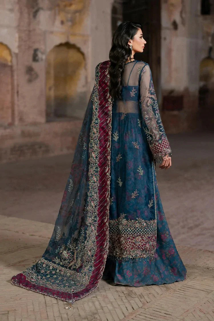 Picture of Iznik - Luxury Handwork Chiffon Collection - ILC-03 Embroidered Organza - Unstitched - Available at Raja Sahib