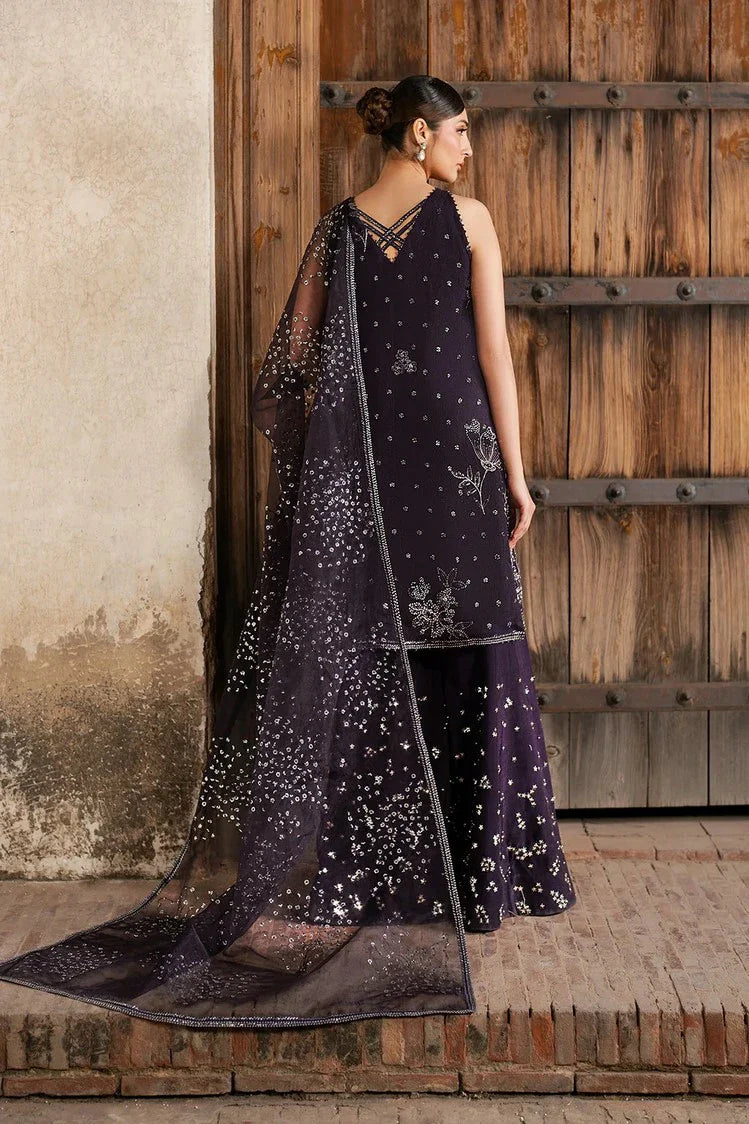 Picture of Iznik - Luxury Handwork Chiffon Collection - ILC-06 Embroidered Organza - Unstitched - Available at Raja Sahib