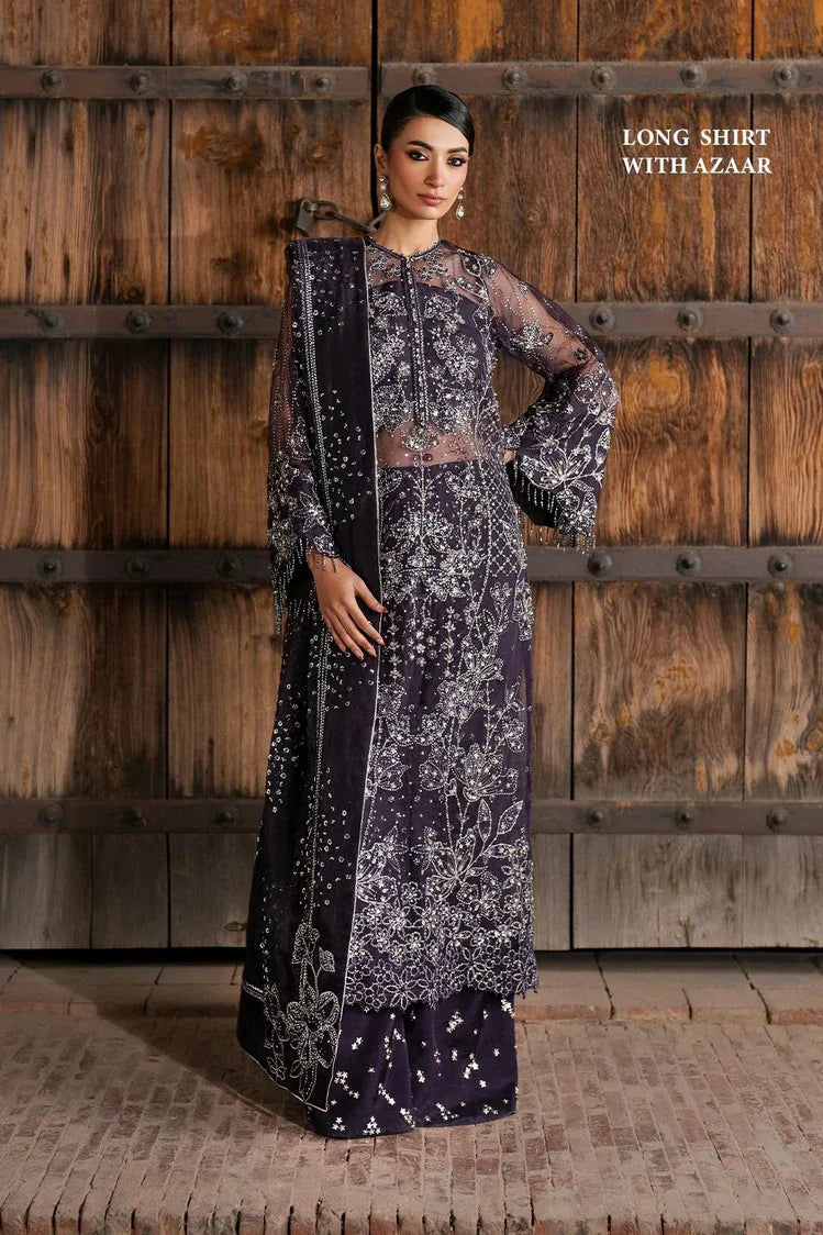 Picture of Iznik - Luxury Handwork Chiffon Collection - ILC-06 Embroidered Organza - Unstitched - Available at Raja Sahib