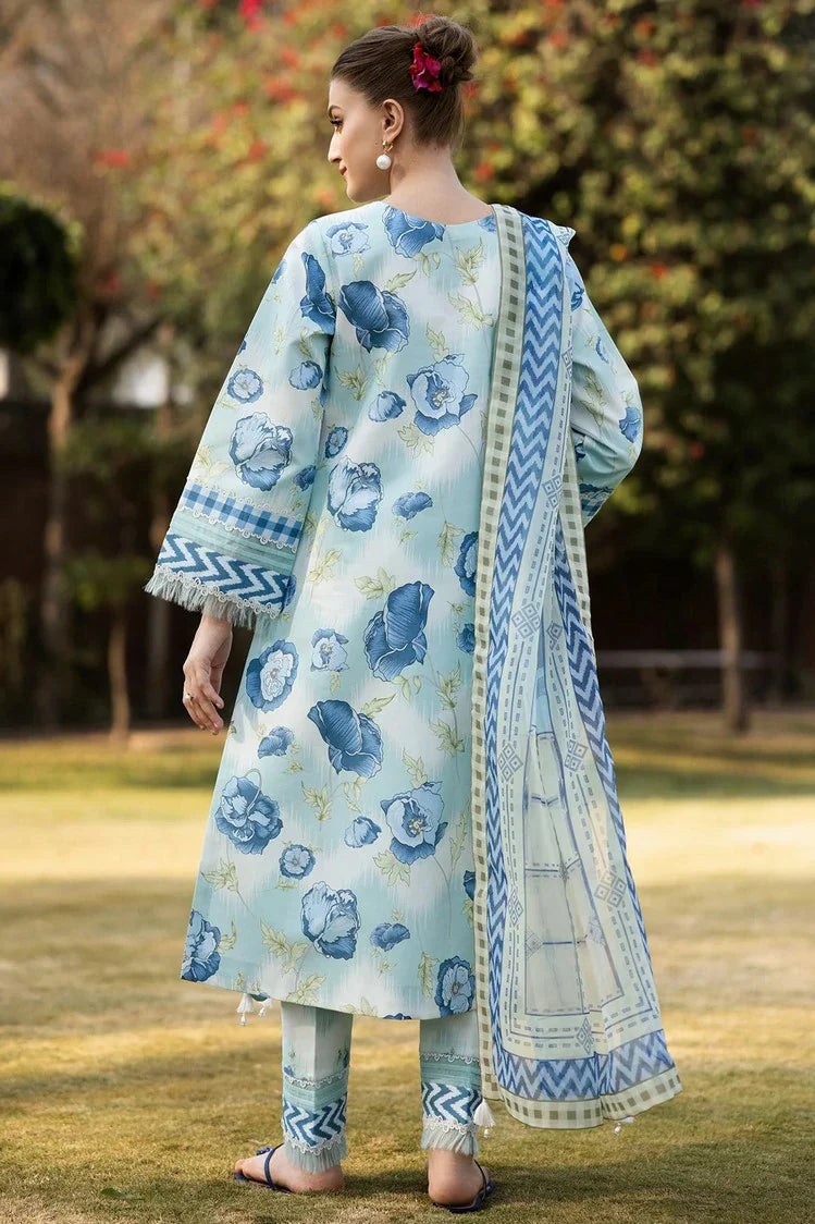 Picture of Alizeh - Sheen Printed Lawn Eid Edit Vol 3 - 05- LAYA - Unstitched - Available at Raja Sahib