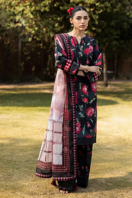 Picture of Alizeh - Sheen Printed Lawn Eid Edit Vol 3 - 06- SOMBER - Unstitched - Available at Raja Sahib