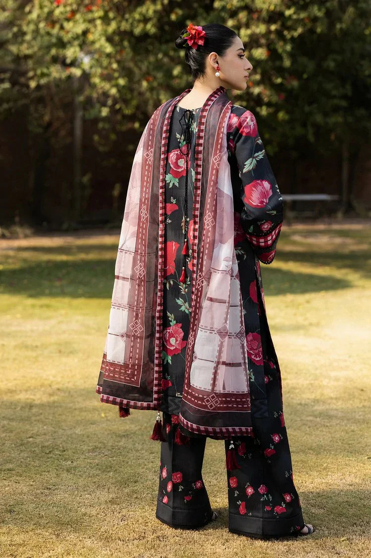 Picture of Alizeh - Sheen Printed Lawn Eid Edit Vol 3 - 06- SOMBER - Unstitched - Available at Raja Sahib