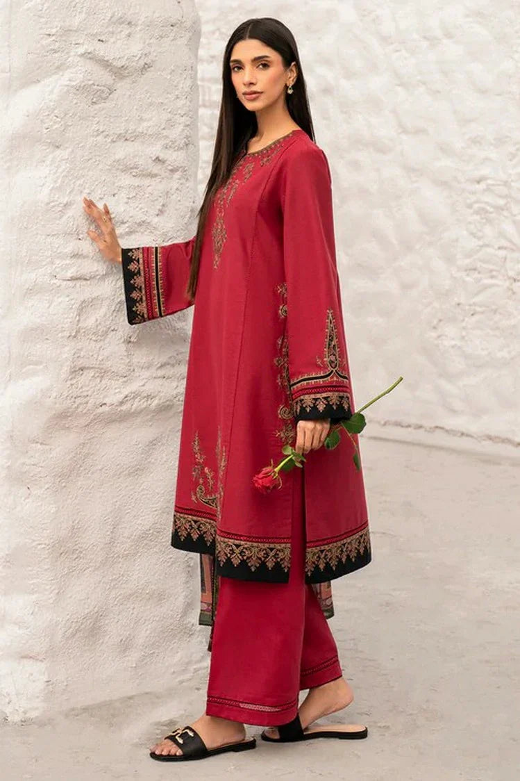 Picture of Jazmin - Online Summer Drop II - EMBROIDERED JACQUARD LAWN USE-9125 - Unstitched - Available at Raja Sahib