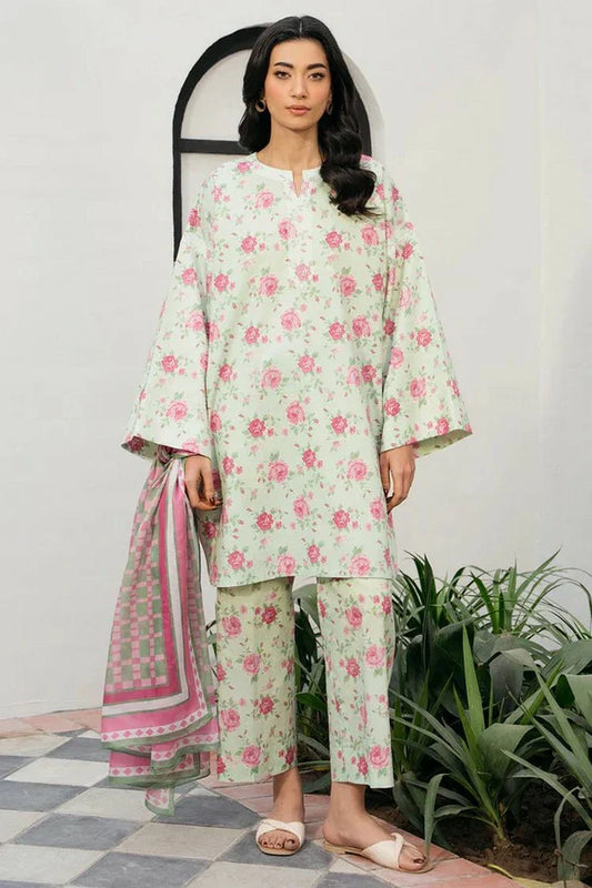 Picture of Jazmin - Online Summer Drop II - EMBROIDERED LAWN USE-9190 - Unstitched - Available at Raja Sahib