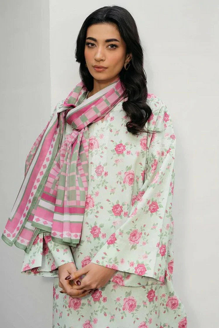 Picture of Jazmin - Online Summer Drop II - EMBROIDERED LAWN USE-9190 - Unstitched - Available at Raja Sahib