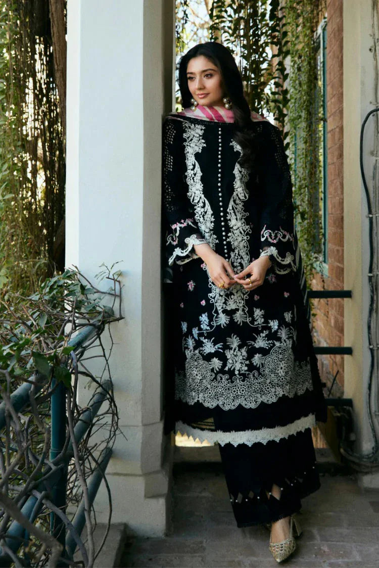 Picture of Manara - Vintage Flora Embroidered Lawn Collection - VF-03 LAILA - Unstitched - Available at Raja Sahib